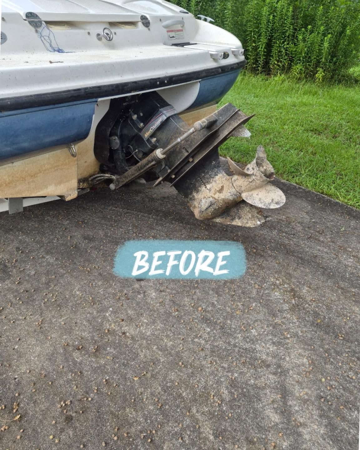 Before and after example - before